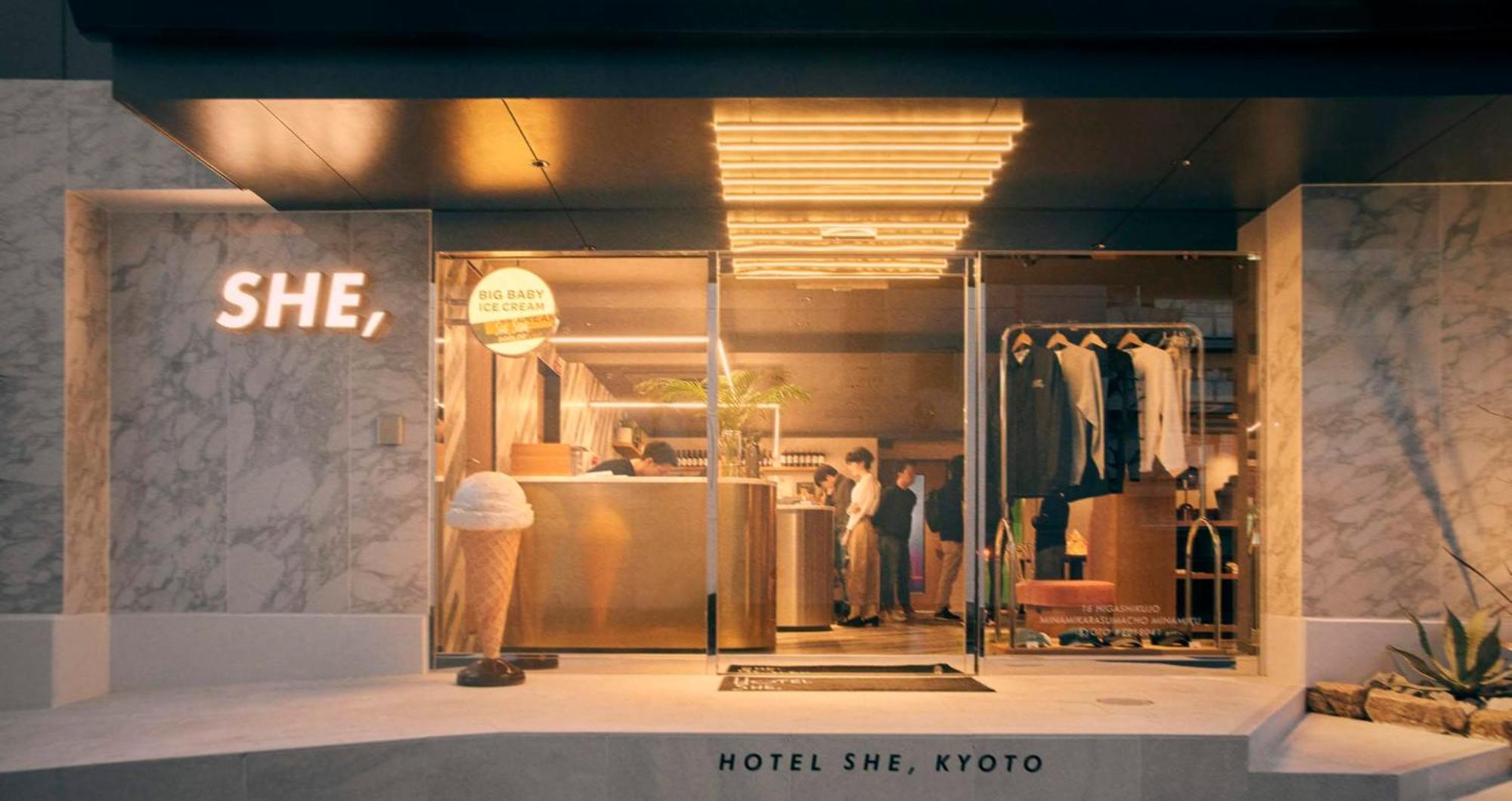 Hotel She, Kioto Zewnętrze zdjęcie